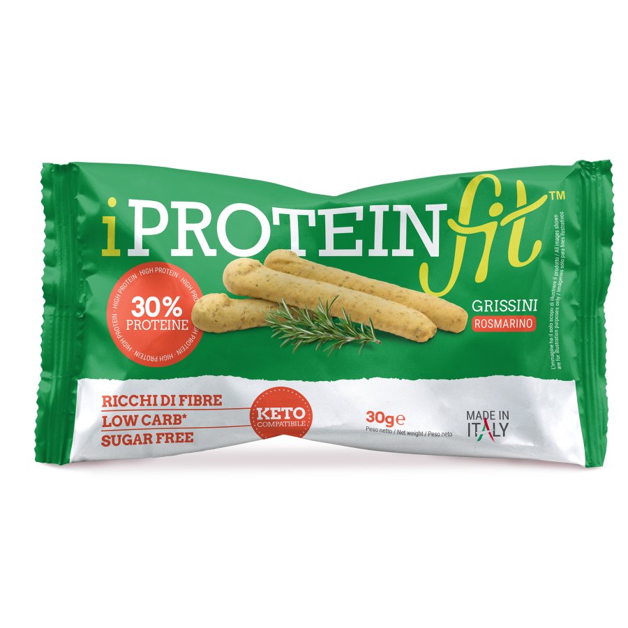 Iproteinfit Grissini al Rosmarino, 30 g